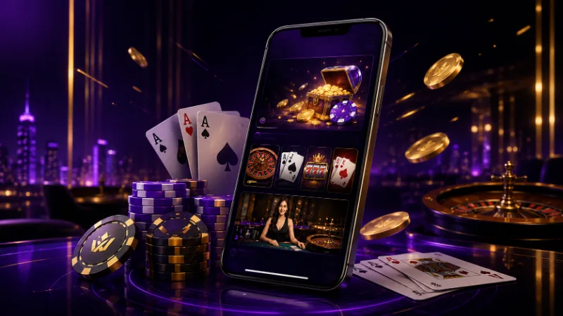 Live casino table